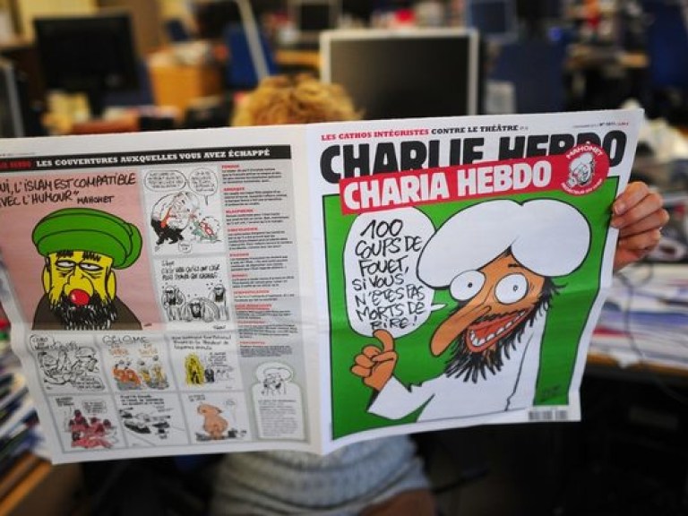 Сегодня утром французская газета опубликует карикатуры на Мухаммеда