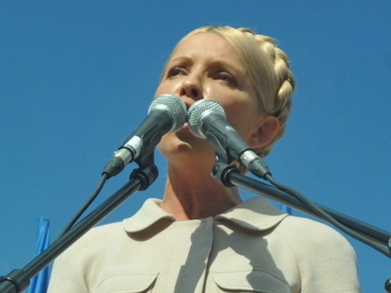 Тимошенко впервые вышла в «эфир» после заключения (ВИДЕО)