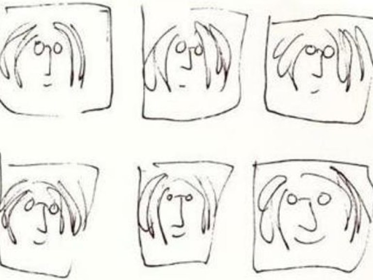 В Нью-Йорке покажут рисунки Джона Леннона