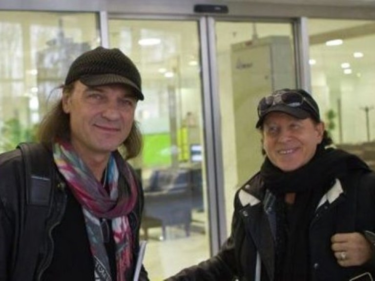 Scorpions в последний раз прилетели в Киев