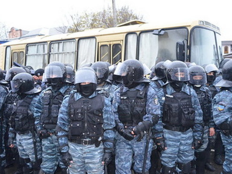 В МВД уверяют, что «беркутовцы» в Первомайске никому не навредили