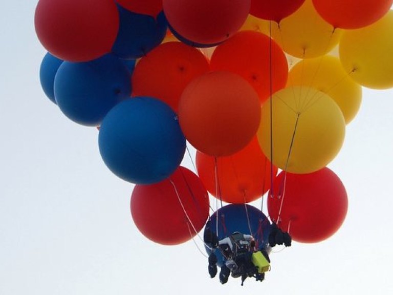 Джонатан Трапп хочет пересечь Атлантику на воздушных шарах
