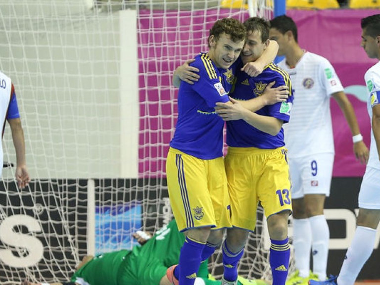 Букмекеры ставят на Украину в 1/8 чемпионата мира по футзалу
