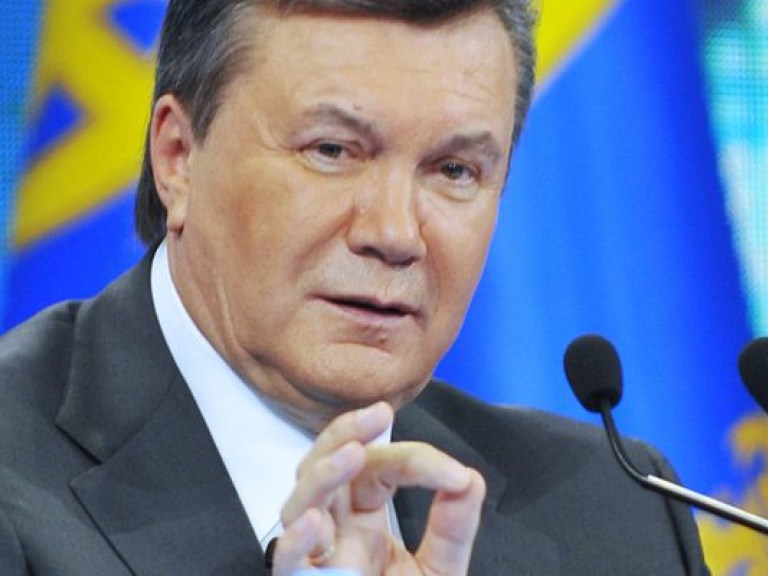 Янукович назвал основную причину провала Национального плана действий