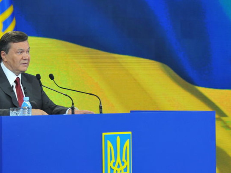 Янукович рассказал о самых больших достижениях 2012 года