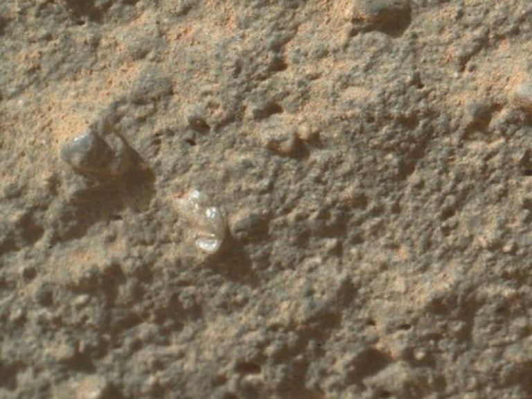 Марсоход НАСА нашел на Красной планете загадочный каменный цветок (ФОТО)