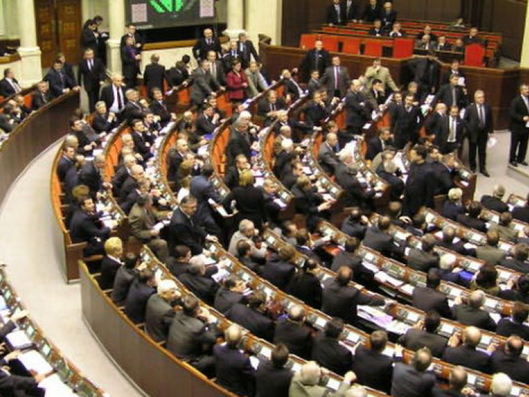 Рада отложила рассмотрение заявлений по вопросам евроинтеграции Украины
