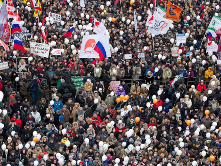 В Москве оппозиция протестует против подлецов
