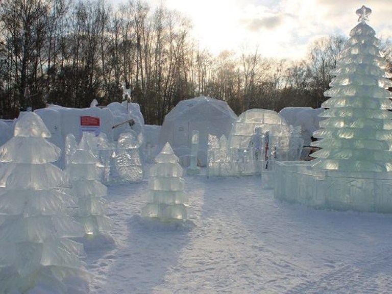 Украинцы победили в российском Чемпионате ледяных скульптур