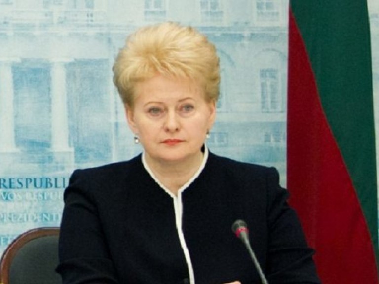 Президент Литвы напомнила Януковичу о Тимошенко и Луценко