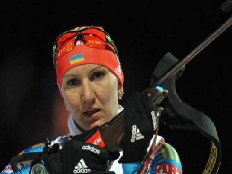 Украинская биатлонистка Елена Пидгрушная стала чемпионкой мира