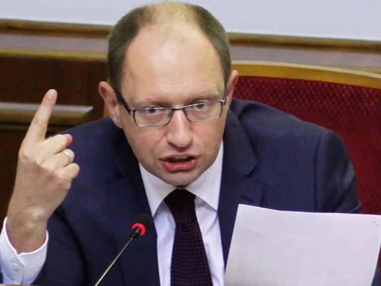 Регионалы не заинтересованы в работе парламента &#8212; Яценюк
