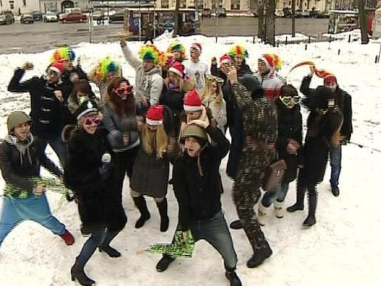 Украинцы станцевали свой Harlem Shake