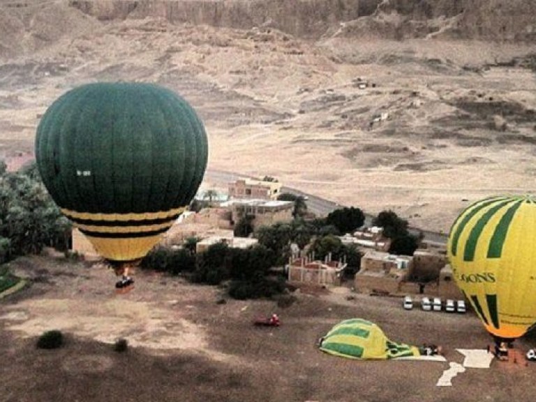 В Египте на воздушном шаре разбился 21 турист (ФОТО)