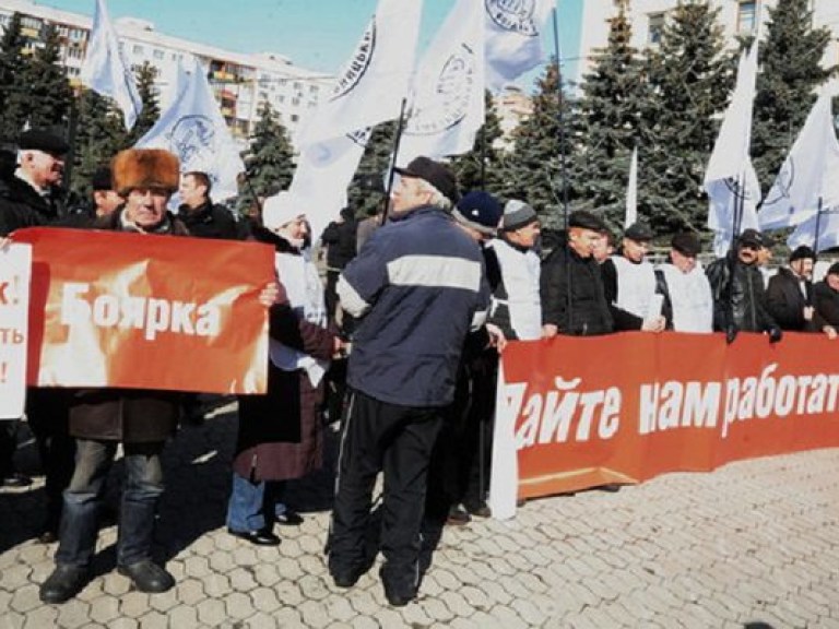 Бунт киевских перевозчиков отрезал города-сателлиты от столицы