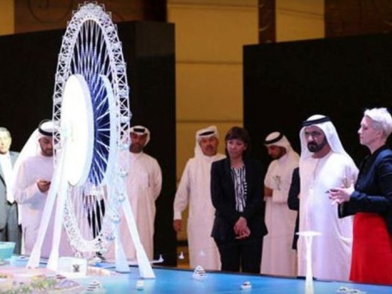 Самое высокое колесо обозрения будет не в Нью-Йорке, а в Дубае