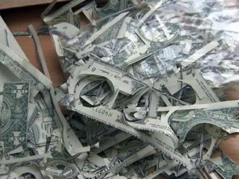 Художницы создают свои произведения из долларовых купюр (ВИДЕО)