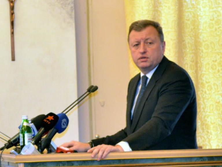 Новый председатель Львовской обладминистрации обещает искоренить коррупцию (ФОТО)