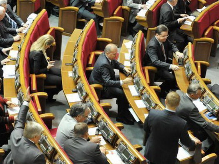 Рада приняла в первом чтении проект постановления о выборах в Киеве