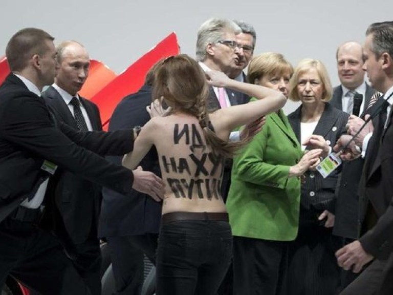 Полякова раскритиковала «Femen», атаковавших Путина