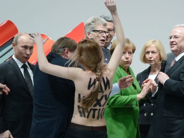 В Германии на Femen завели уголовное дело