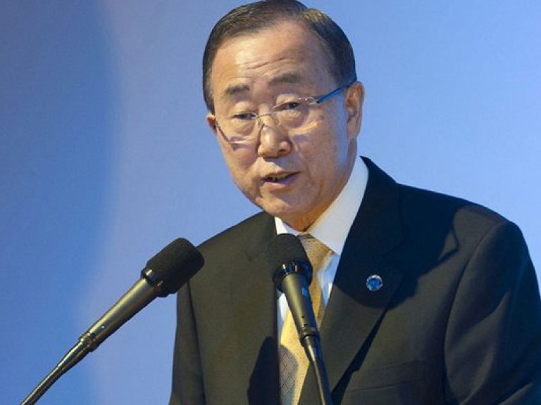 Пан Ги Мун призвал Сирию и Израиль к спокойствию