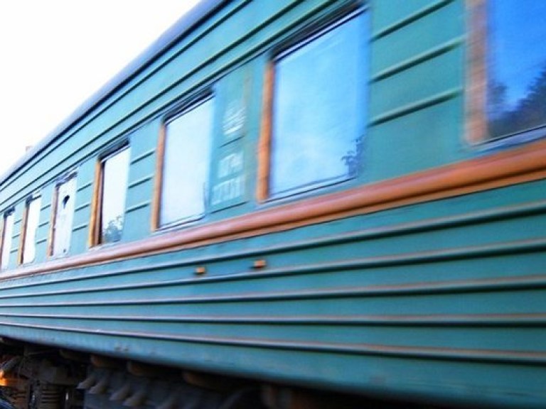 В Киевской области горел поезд