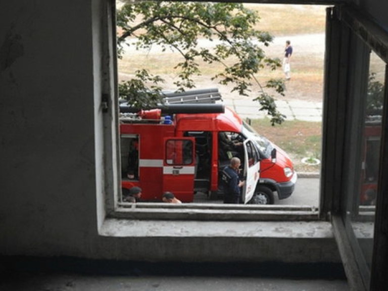 В Харькове горела пятиэтажка