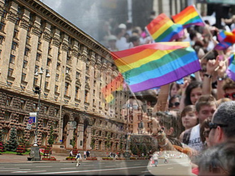 Гей-парад в Киеве пройдет в полдень на Днепровской набережной
