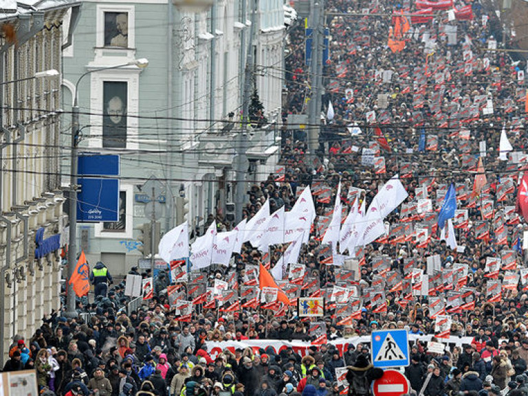 Российские власти разрешили оппозиции провести «Марш против палачей»