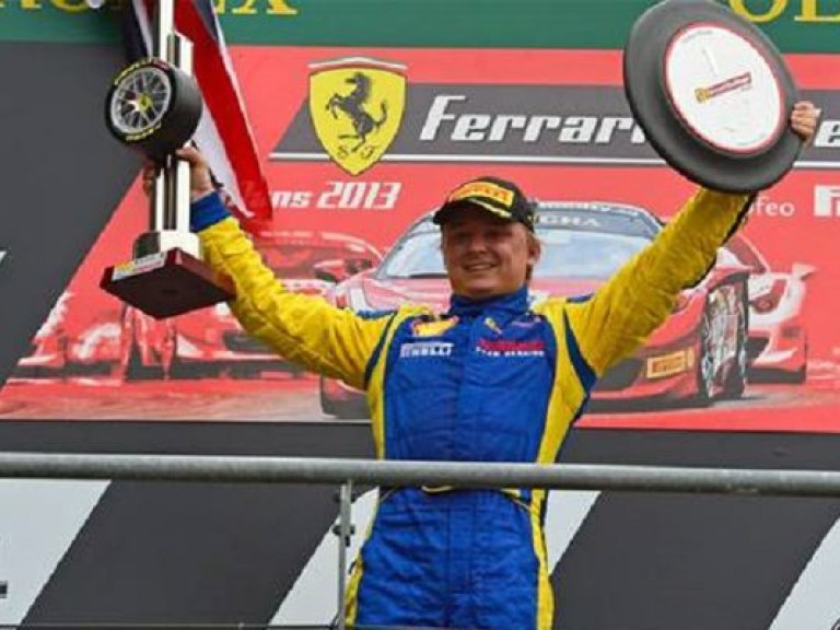 Впервые украинский гонщик одержал победу на Ferrari Challenge Europe