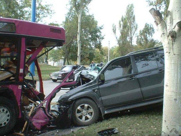 Автобус с туристами попал в ДТП под Львовом