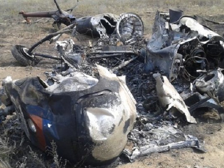 В Херсонской области разбился вертолет МИ-2 (ФОТО)