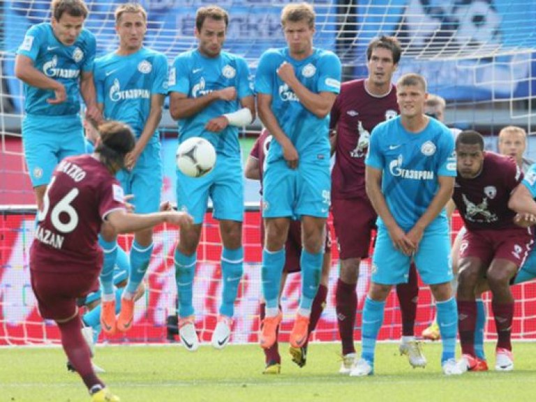 Центральный матч РПЛ: «Рубин» в добавленное время обыграл «Зенит» (ВИДЕО)