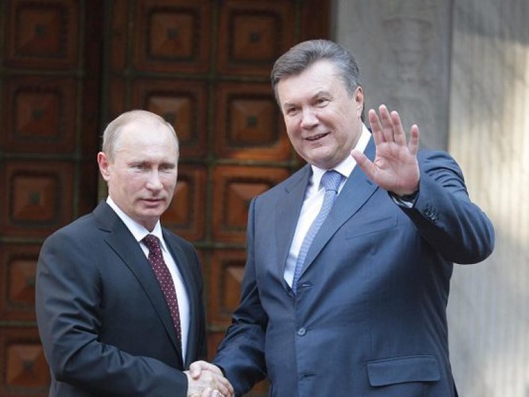 Путин послал Януковичу поздравительную телеграмму в честь Дня независимости Украины