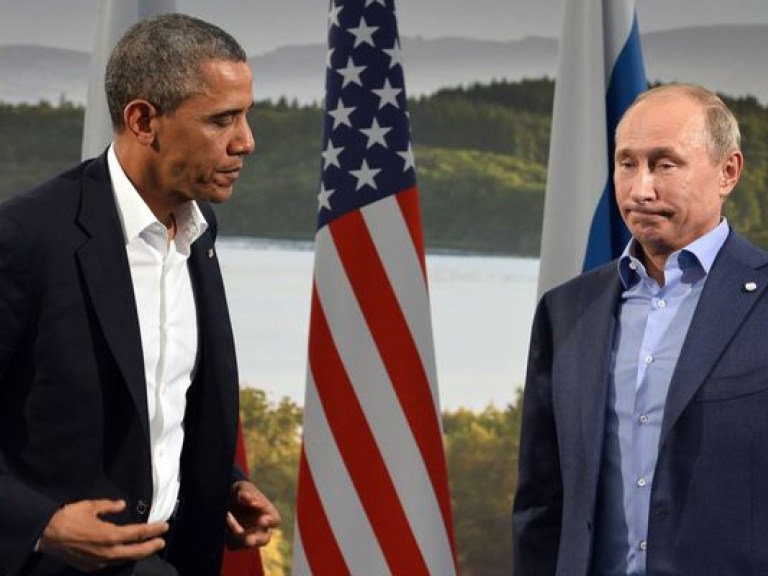 Путин и Обама-таки встретились и обменялись рукопожатиями