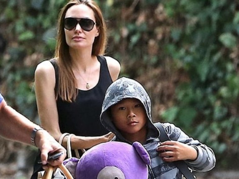 Папарацци довели сына Анджелины Джоли до истерики (ФОТО)