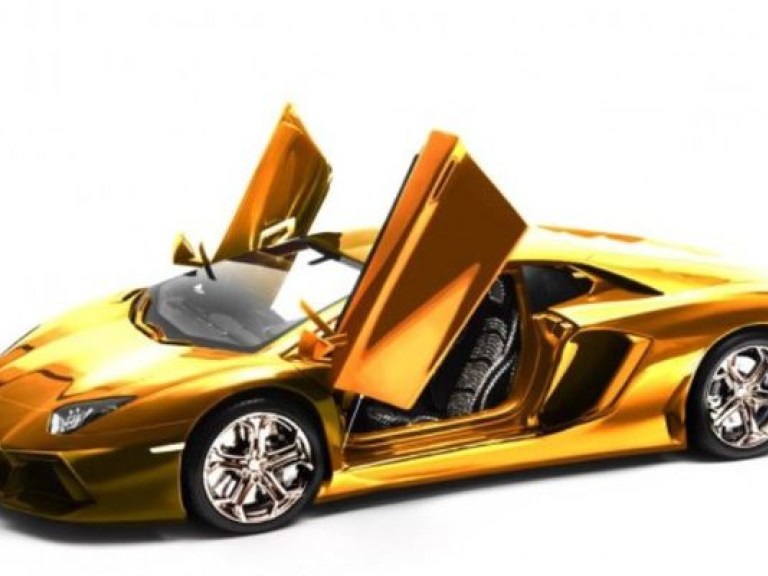 Самый дорогой Lamborghini в мире &#8212; позолоченный и с бриллиантами – уйдет с молотка (ФОТО)