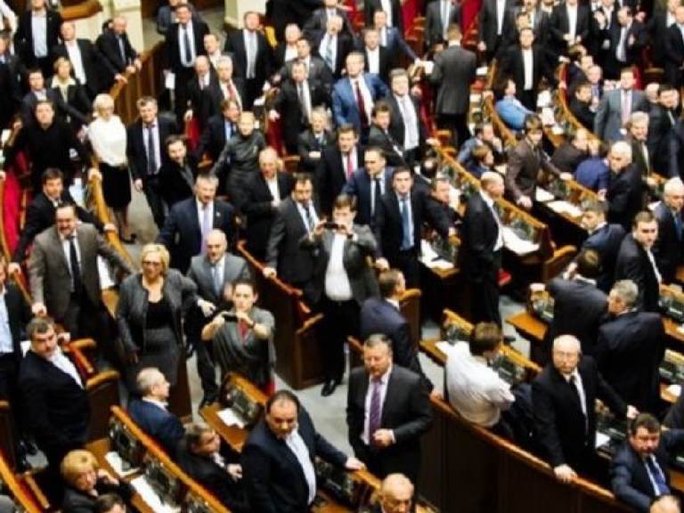 Тушкование» в парламенте: процесс пошел…