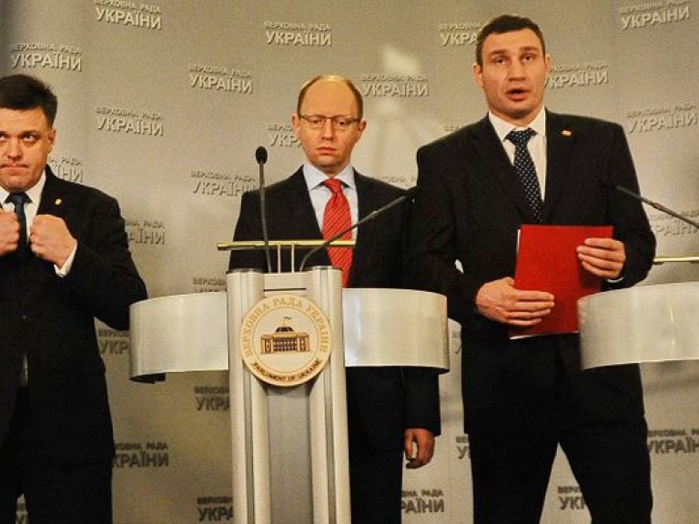 Кличко уже нашел крайних в своем проигрыше на президентских выборах-2015 — это Тягнибок и Яценюк