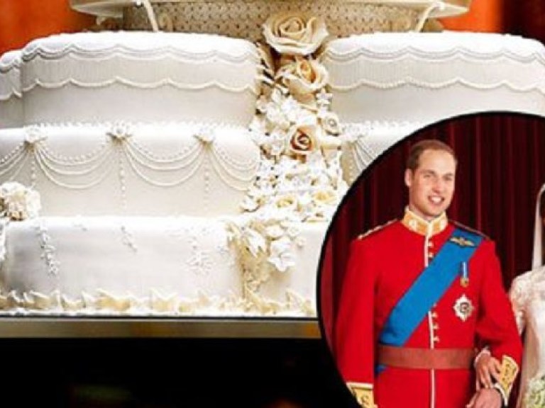Кусок торта с британской королевской свадьбы ушел с молотка за 4 тысячи долларов