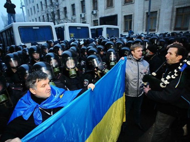 В Киев приехал «Беркут» со всей Украины