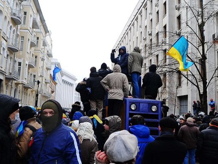 Арестованы протестующие, которых подозревают в штурме Администрации Президента