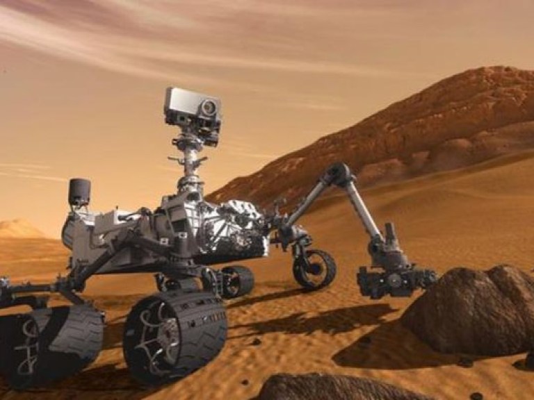 Марсоход Curiosity: на поверхности Марса была пресная вода (ВИДЕО)