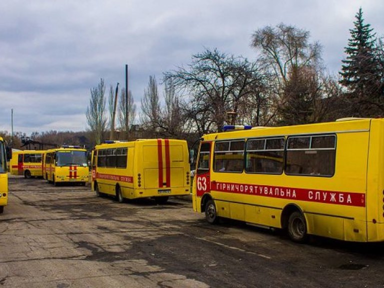 На шахте в Луганской области произошел пожар
