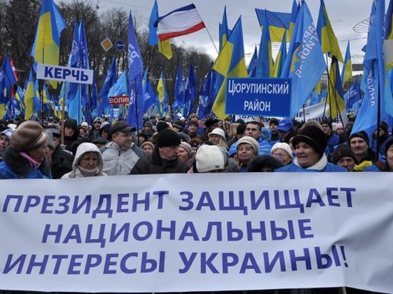 Сторонники Януковича зовут евромайдановцев вместе провести зимние олимпийские игры