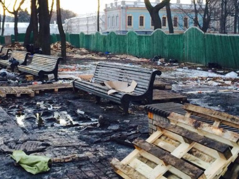 Экологи просят ГПУ посадить организаторов антимайдана за уничтожение Мариинского парка