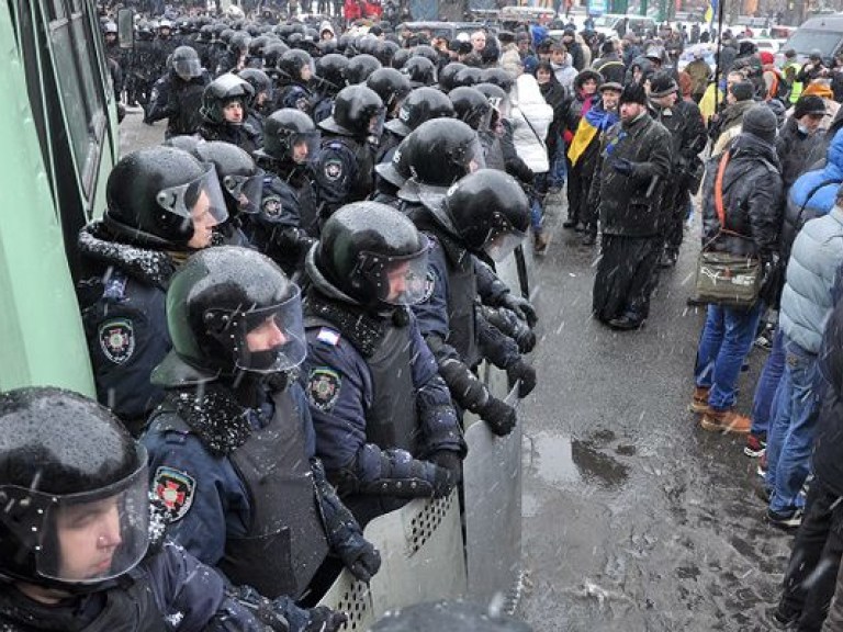 В милиции собирают жалобы на Евромайдан