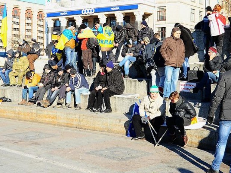 Активисты Майдана разъезжаются, чтобы начать действия в регионах Украины