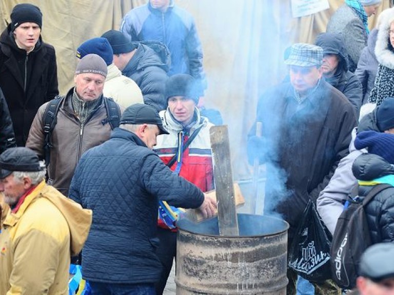 «Дым Майдана» не позволяет жителям центра столицы проветривать собственные квартиры